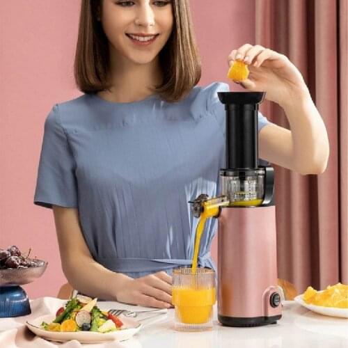 Mini Slow Juicer Screw Cold Press Juicer Filter-Free Technology 2021 Electric Fruit and Vegetable Juicer 220V