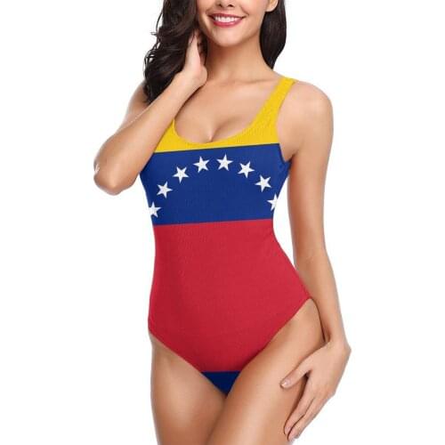 Flag Of Venezuela Bandera Venezolana Venezuela sexy Bikinis Swimsuit Low Waist Swimsuit Women beach bathing suit SwimSuit M3