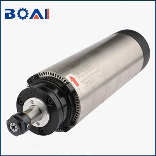Huajiang engraving machine circular air-cooled spindle 800W air-cooled high-speed motor engraving machine accessories