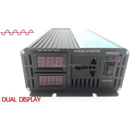2000VA 2000W power inverter 2000w pure sine inverter power supplies 48vdc to 230vac for 2kw solar system