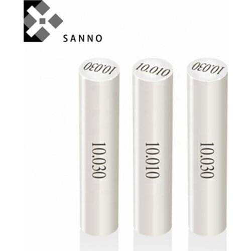 Ceramic pin gauge ±0.5μm 1.00 - 19.999mm high quality metric measuring pin gauges precision pin thickness gauge go and nogo tool