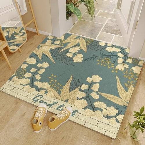 Modern Style Custom Entrance Door Mat Carpet Living Room Mat Kitchen Mat Bath Mat PVC Anti-slip Mat Indoor Outdoor Home Door Mat