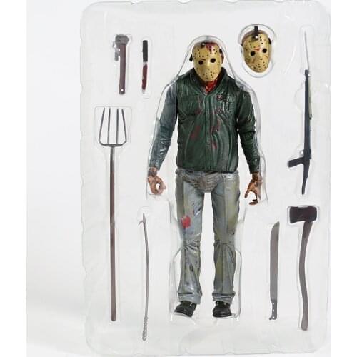 NECA Part 3 3D Jason Voorhees 7" Action Figure Collectible Model Toy