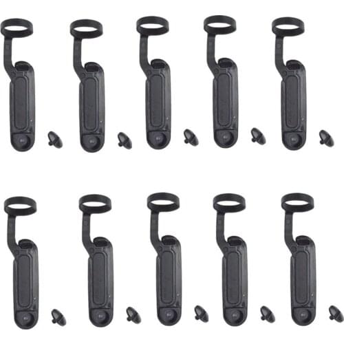 Lot 10pcs Dust Side Cover for Motorola GP328 GP329 GP380 GP540 GP580 GP640 GP338 GP339 GP340 GP360 GP1280 Radio Walkie Talkie
