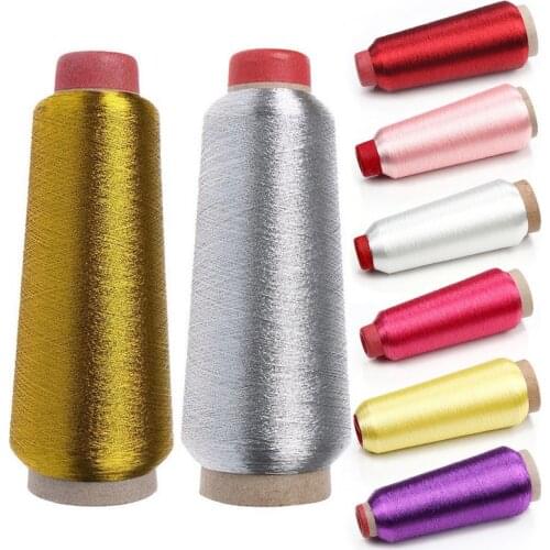 3600m Polyester Sew Thread Gold Silver Clothes machine embroidery for sewing Thread Strong Durable Hand Craft Machines Material