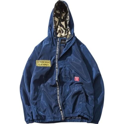 Size 2020 Black Plus Hooded Mens Spring-Autumn Jacket Coat Bombers Homme Casual Mens Bomber Jackets FYY294