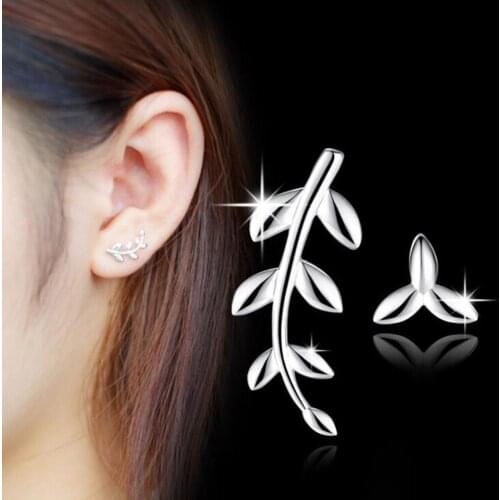 2020 NEW Stud Earrings High Quality Retro Simple Flower Pattern Hot Sale Leaf Jewelry
