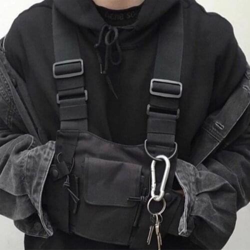 Military Tactical vest Nylon solid vest chest Rig Pack bag Holster Arns Tactical Walkie Talkie radius belt sleeve