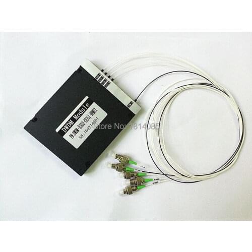 Fiber Optic CH32-CH35 Mux Demux Module SC/UPC 4Channel DWDM