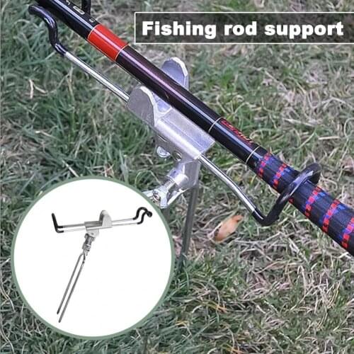 Stainless Steel High Quality Rust-Proof Fishing Rod Holder High Stability for Outdoor