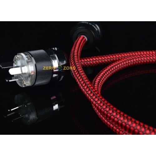 ZEROZONE 1.5M Switzerland Gotham audiophile Power Cable with AU standard plug L4-37
