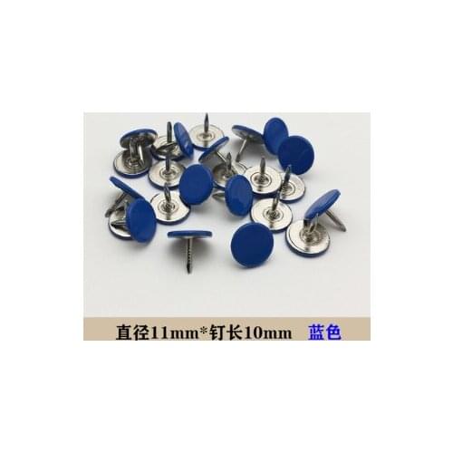 01 Decorative thumbtack wall paper big head nail sofa color bubble round head nail push nail wall lengthening plane 11MM*10MM