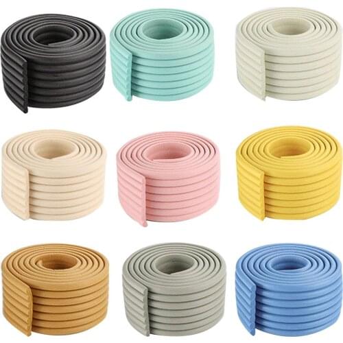 1PC 2M Baby Safety Table Desk Edge Guard Strip Home Cushion Guard Strip Safe Protection Children Bar Strip Soft Thicken