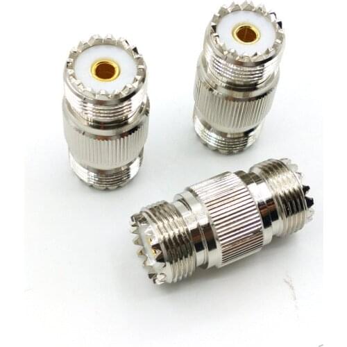 20pcs brass UHF SO-239 Female UHF female to female PL259 plugs