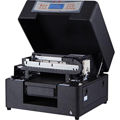 2021 Newest Phone Case Printer, Digital Inkjet Wood Acrylic Metal Flash Disk Printer A4 Size UV LED Printing Machine For Sale