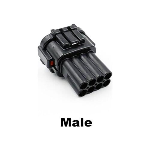 8Pin Car LED headlamp connector plug case socket pin terminal for Nissan Infiniti PB291-08827/PB295-08820