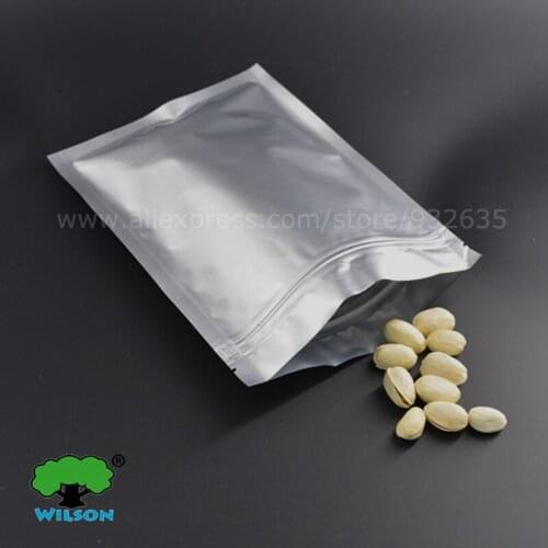 Big Size Opening (23 - 38 cm ) Wholesale Price High Quality Heavy Weight 25-200 Units Aluminum Foil Zip Lock Bag