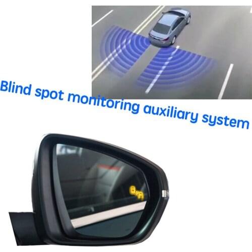 Car BSD BSM BSA Blind Area Spot Warning Drive Mirror Rear Radar Detection System For Citroen C5 AirCross 2017~2020