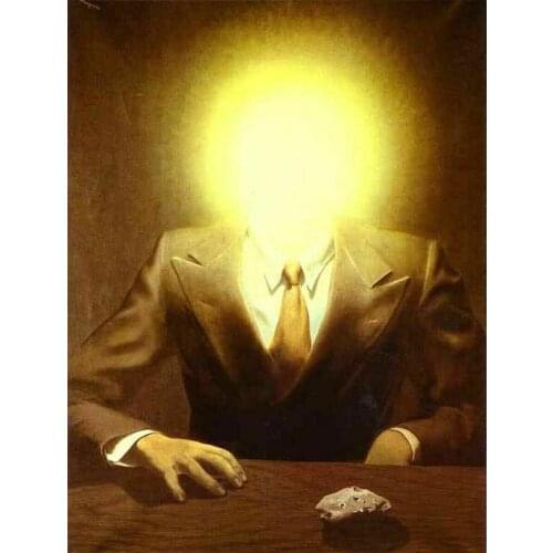 Friends of Magritte by Edward James Art Film Print Silk Poster Home Wall Decor 24x36inch