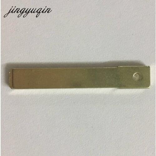 Jingyuqin 20pcs/lot Key Blank for Citroen Peugeot Remote Original Car Key VA2 Uncut wide Head Blade