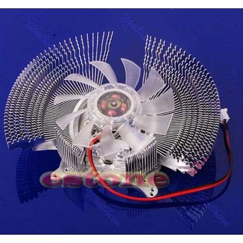 VGA PC Computer Video Card Cooler Cooling Fan Heatsinks For NVIDIA ATI Geforce