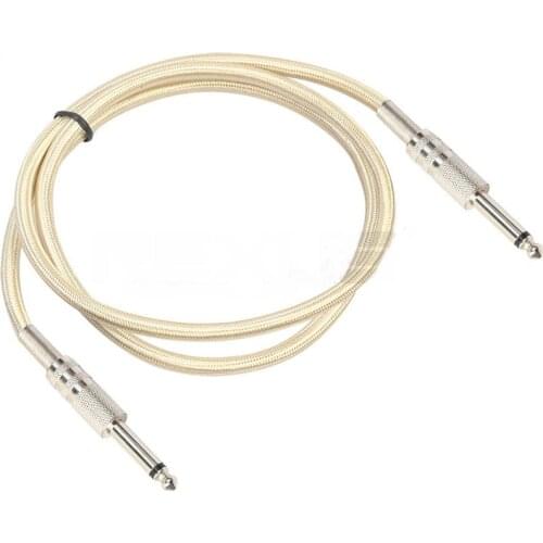NEW 6.35MM TRS TO 6.35MM TRS MALE TO MALE CABLE AUDIO CABLE AUDIO WIRE FOR GUITAR MIXER AMPLIFIER BK3045G