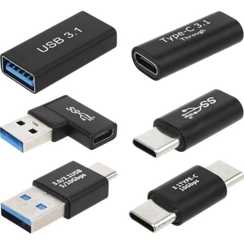 USB 3.0 Female to Female Adapter / Type C to USB 3.0 Adapter OTG USB C to Type C Male Female Converter Connector