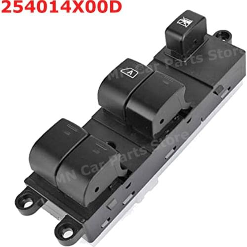 Front Right Electric Power Window Switch 254014X00D Fit for Nissan Navara D40 Pathfinder R51 Qashqai J10