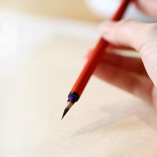 Chinese Calligraphy Pen Weasel&rabbit Hair Brush Pen Chinese Watercolor Painting Fine Line Calligraphy Brushes Tinta China