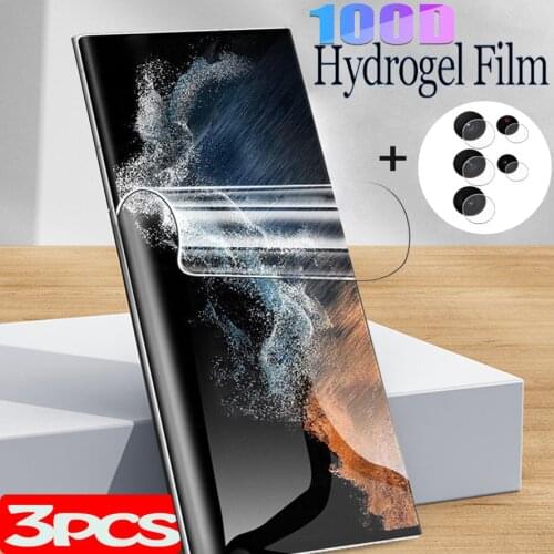 Hidrogel,hydrogel film for samsung galaxy s20 fe s 21 plus screen protector s21 ultra soft glass protection s21 samsung s20 plus