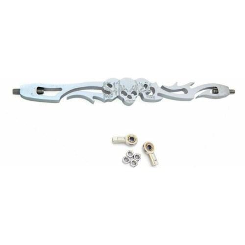 Chrome +3" Shift Linkage For Harley Softail Standard FXST Dyna Wide Glide FXDWG