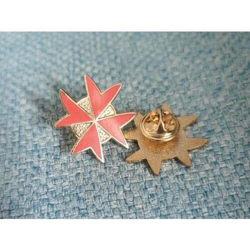 Masonic Knights Templar Lapel Pin, lapel badge