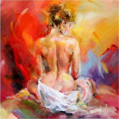 Full diamond painting women back embroidery mosaic sticker diamond dotz rhinestone picture puzzle toy drawing wall decor frog