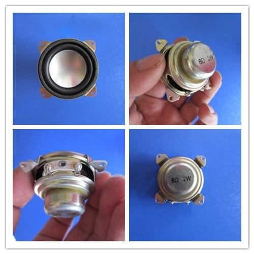 2pcs 1.5" inch 40MM 8Ohm 8Ω 2W full-range speakers Loudspeaker For Sound column