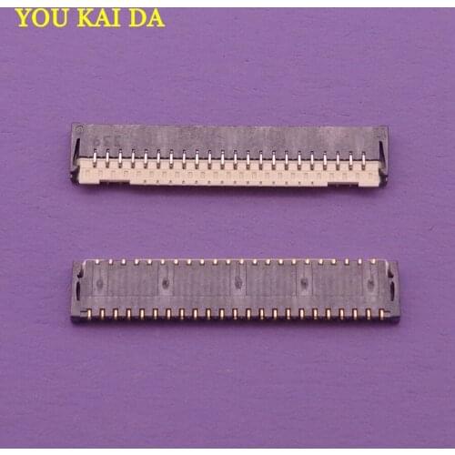 2pcs/lot LCD Display Screen SIM flex FPC Connector 45pin On Motherboard Logic Board 45 pin for ASUS Zenfone 6