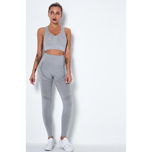 2020 Fashion Womens Energy Seamless Yoga Shirts Long Sleeve Crop Top Sports Fitness Gym Workout