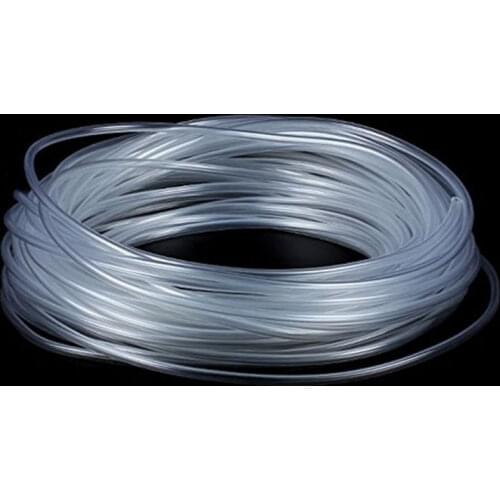 Aquarium 1m/3m/5m/10m Oxygen Pump Hose Air Bubble Stone Aquarium Fish Tank Pond Pump Tube 4*6mm White Black Color