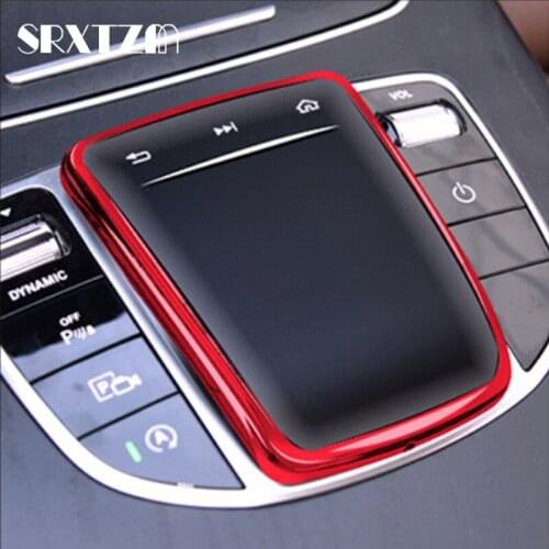Car Accessories Center Control Media Mouse Screen Protector Cover For Mercedes Benz E W213 C S V G GLC GLS Class W205 W222 X253