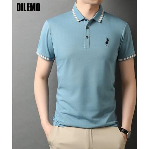 Мужские поло с коротким рукавом DILEMO China At AliExpress