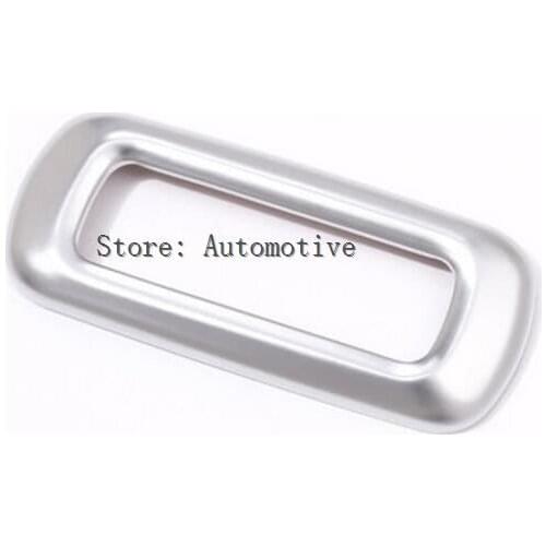 For Alfa Romeo Stelvio 2017 ABS Matte Chrome Interior Seat Memory Frame Cover Trim 1PC