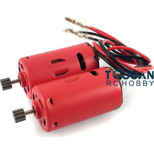 Henglong 1/16 Red Motors 390 for Metal Driving Gearbox 6.0 Tank DIY Spare Parts TH16464