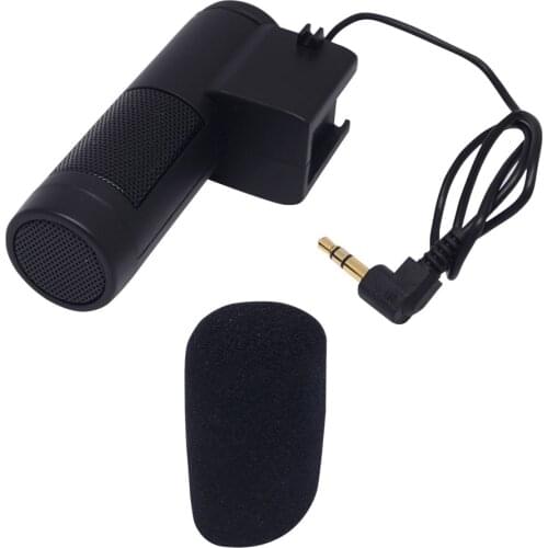 Mcoplus Mini 3.5mm Mic Jack Directional Stereo Microphone Mic-109 for Canon/Nikon/Sony DSLR cameras &DV Camcorder