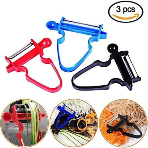 3pcs Stainless Steel Peelers Multifunctional Kitchen Cutter Kitchen Tools
