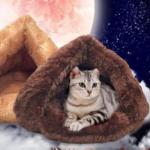 Washable Pet Small Dog Kennel Uncovered Pets Nest Yurts Cat House Warm Fossa Foldable For Four Seasons Puppy Sofa Bed Supplies