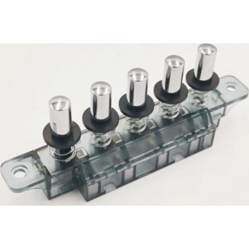 MQ165 3-Interlock 1-Reset 1-Latching 5 Keys Switch 250VAC 4A for Kitchen Hood