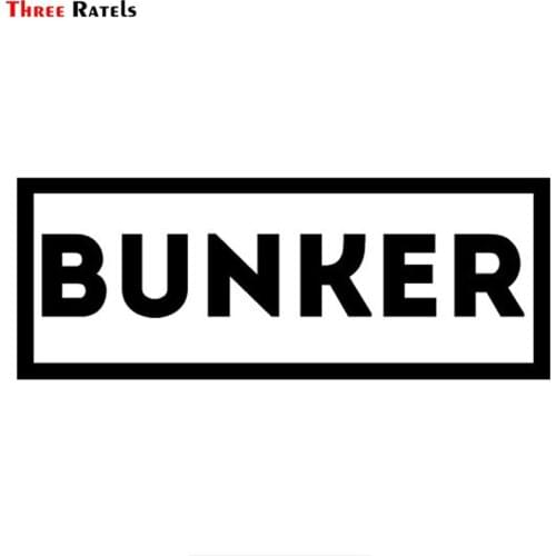 Three Ratels TZ-299 25*9.44cm 1-5 pieces BUNKER car stickers car sticker car stickers