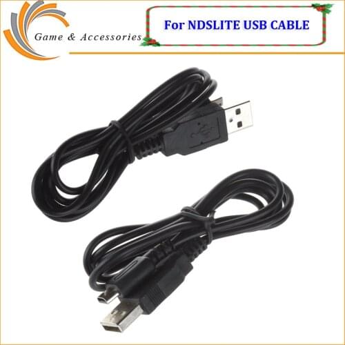 Christmas price Newest Cable USB Charging Power for Nintendo DS for NDSLite for DS Lite Brand New Promotion 10PCS/LOT