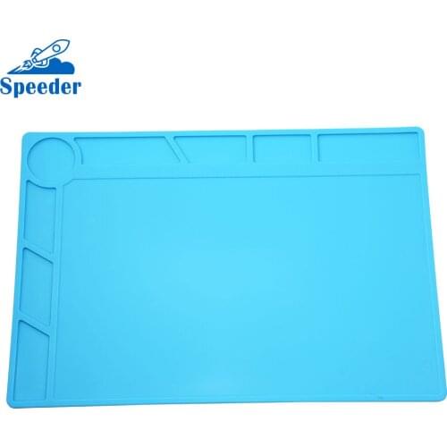 S-120 Soft Silicone Repair insulation pad Desk Mat Maintenance Platform for Computer PC Phone Tablet Repair