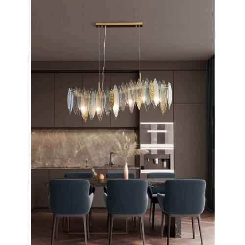 LED Postmodern Colour Glass Iron Gold Round Chandelier Lighting Lustre Suspension Luminaire Lampen For Dinning Living Room Foye