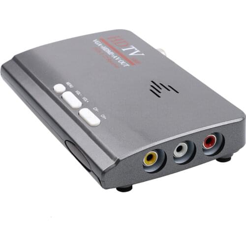 DVB-T/DVB-T2 TV Tuner Receiver DVB T/T2 TV Box VGA AV CVBS 1080P digital HD Satellite receiver With Remote Control